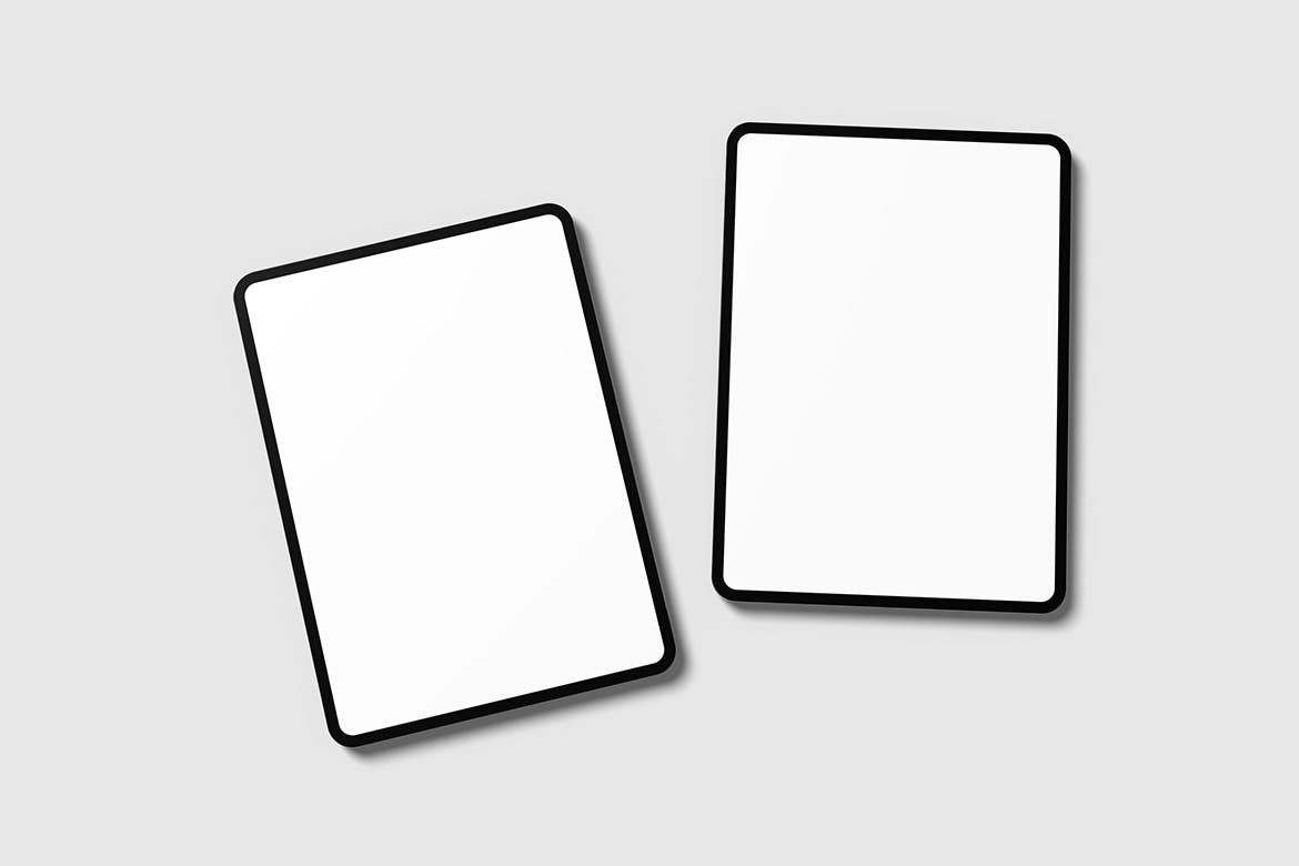 极简的iPad Pro平板电脑样机psd模板 Minimal iPad Pro Mockup 样机素材 sucaiwan.com