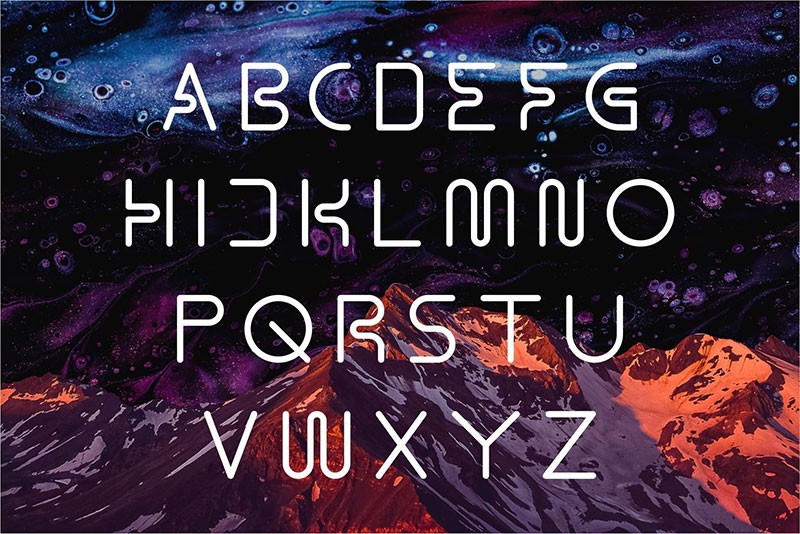 Gamero现代无衬线英文字体 设计素材 sucaiwan.com