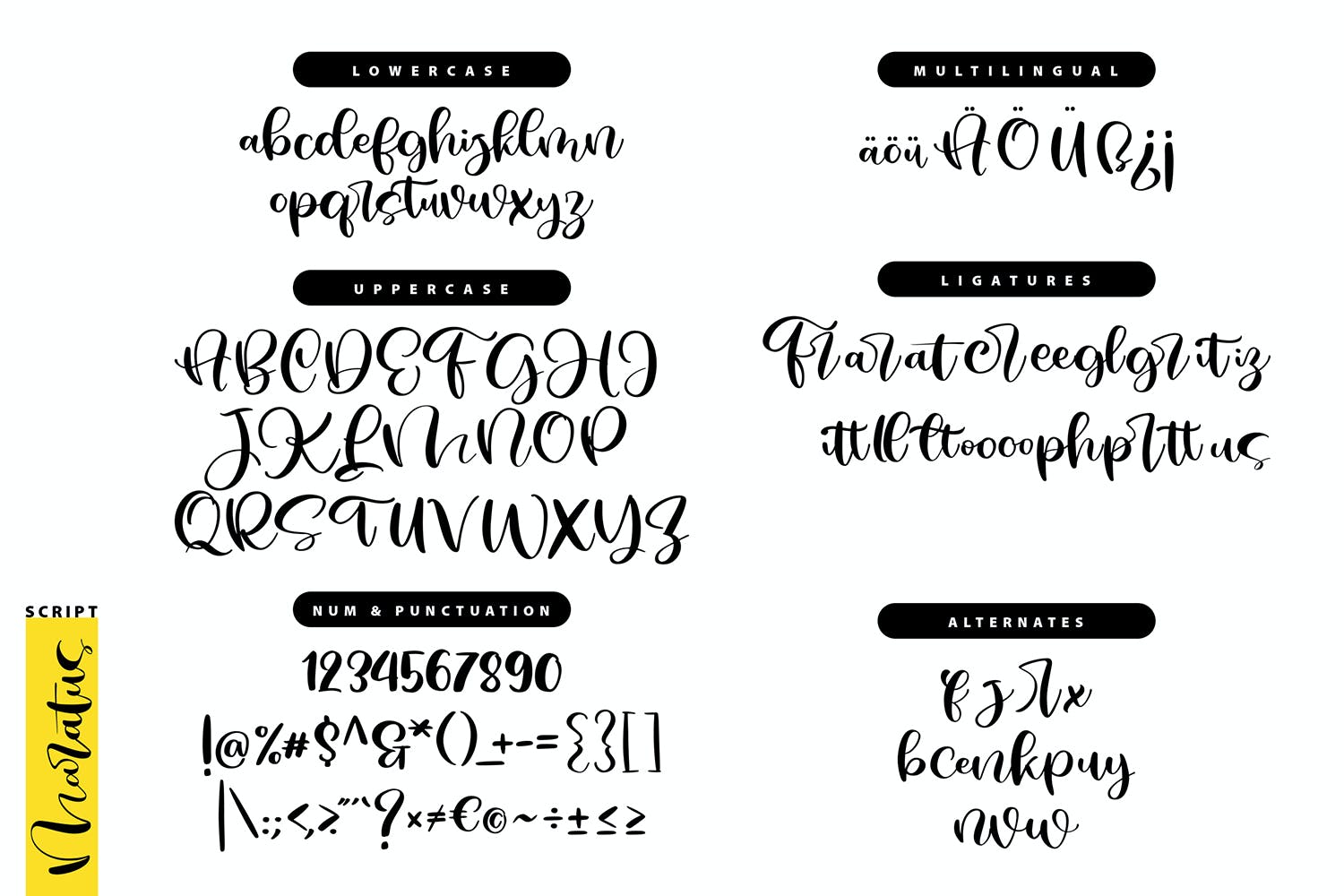 清新趣味T恤抱枕手写字体素材 Maratus | Unique Handwriting Script Font 设计素材 第6张-素材湾丨精选海外优质设计素材资源 清新趣味T恤抱枕手写字体素材 Maratus | Unique Handwriting Script Font 设计素材 sucaiwan.com