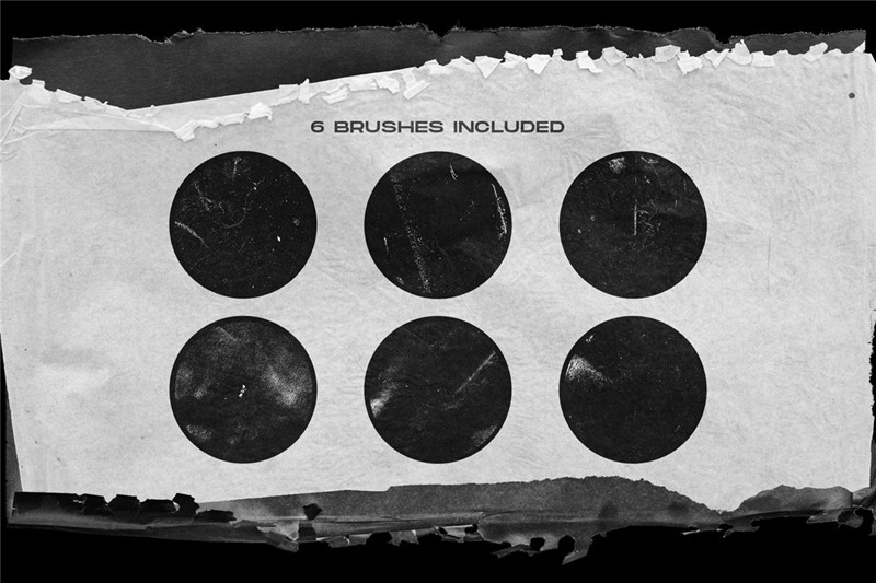 200个做旧破碎褶皱撕裂废弃纸张纸片PNG免抠图PS笔刷设计素材 Torn Paper Edge Textures APP UI sucaiwan.com