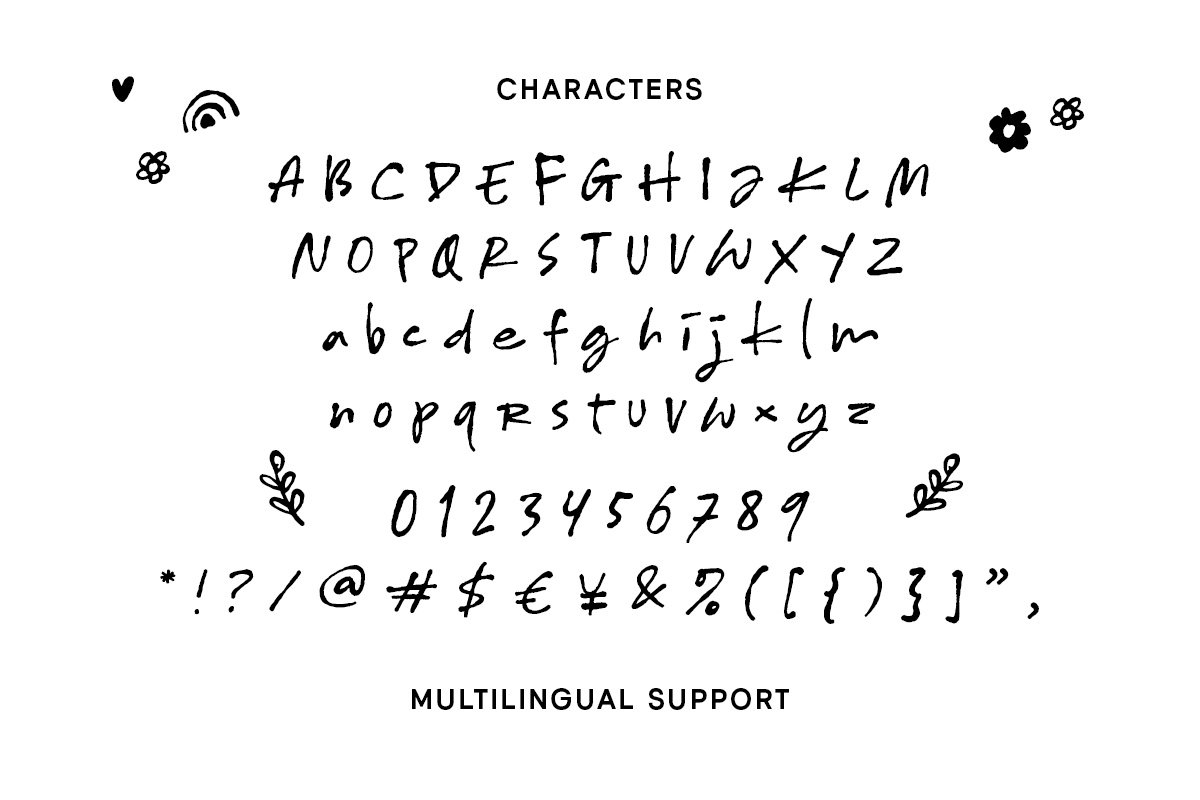 英文字体:趣味俏皮有趣的涂鸦图形字体和英文手写字体 Bitter & Sour 设计素材 第7张-素材湾丨精选海外优质设计素材资源 英文字体:趣味俏皮有趣的涂鸦图形字体和英文手写字体 Bitter & Sour 设计素材 sucaiwan.com