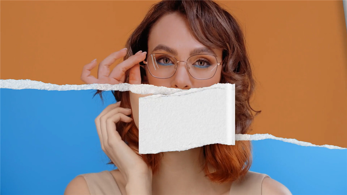 AE+PR模板：炫酷复古撕纸褶皱拼贴艺术定格动画转场模板预设 Paper Tear Transitions 插件预设 sucaiwan.com