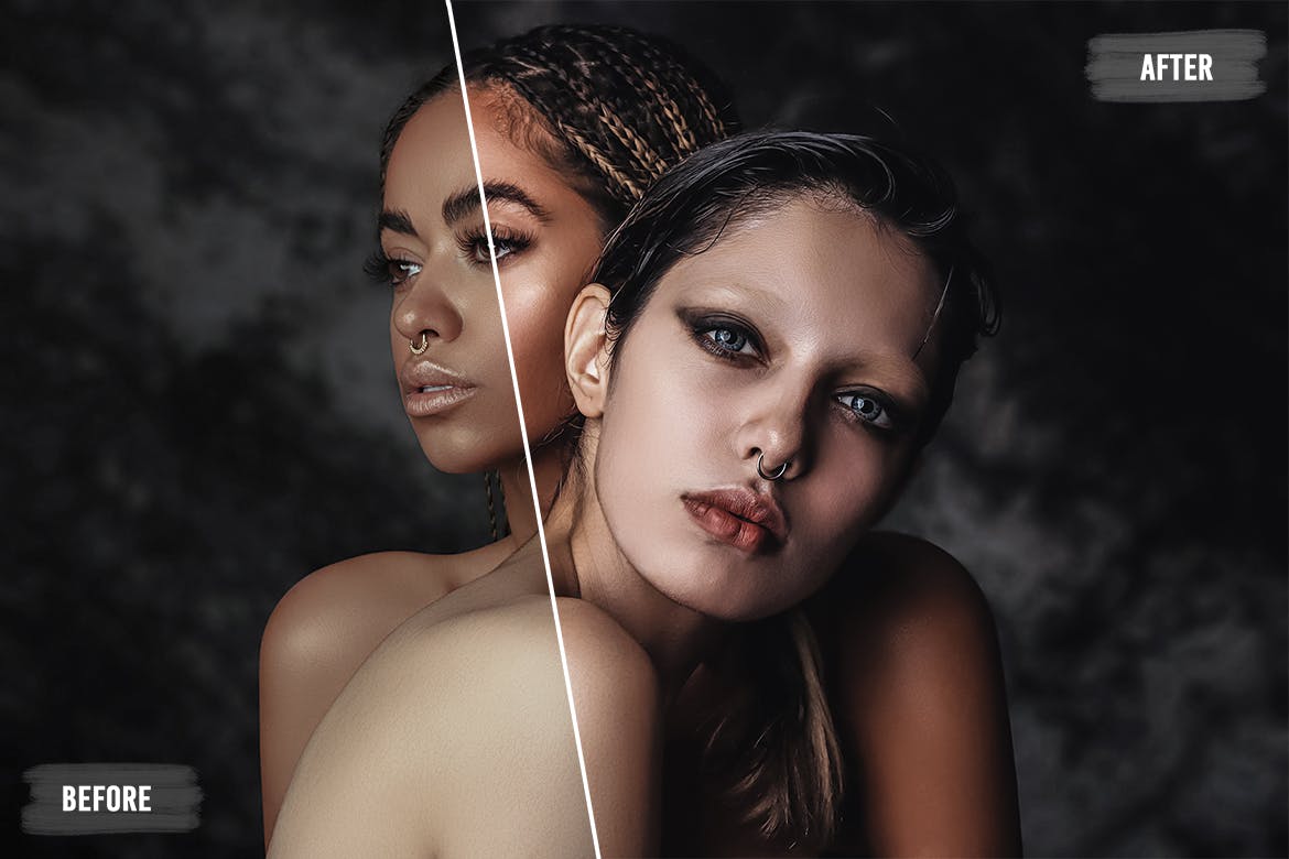 50个智能皮肤修饰照片调色滤镜LR预设v2 50 Smart Skin Retouch Lightroom Presets – Vol. 2 插件预设 sucaiwan.com