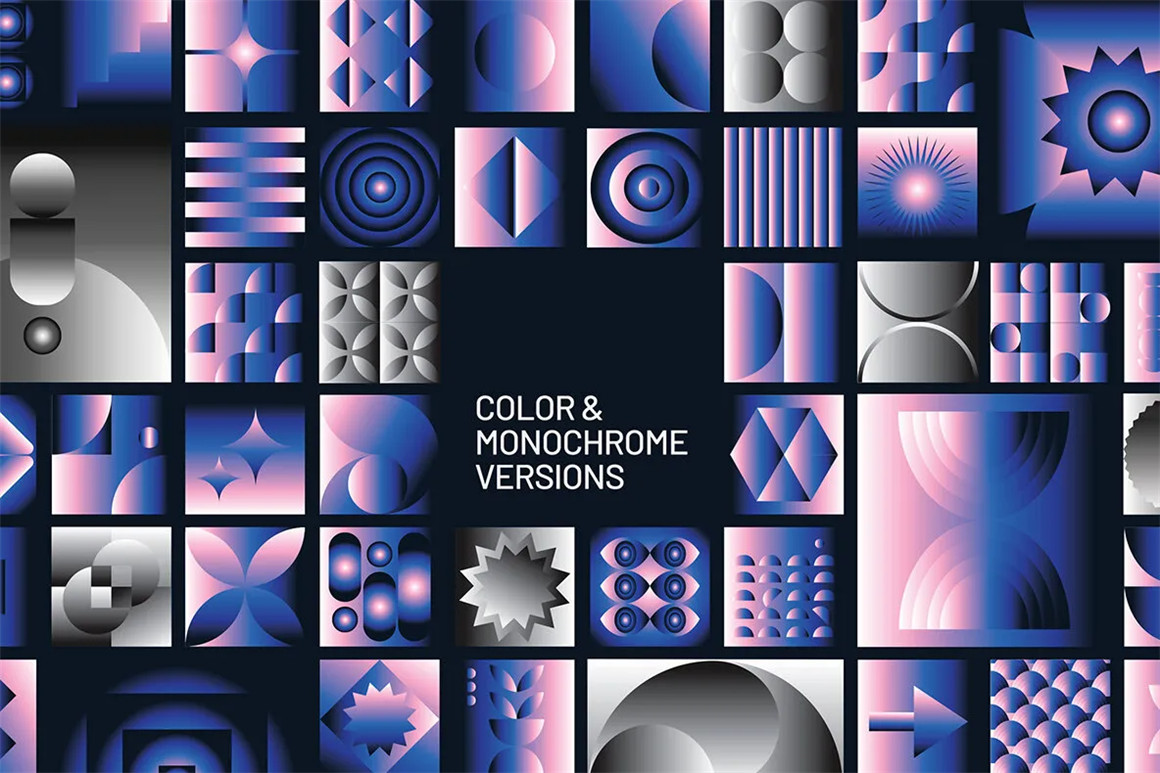 200个时尚抽象艺术马赛克渐变几何图形印花图案AI设计素材源文件 Gradient Geometric Mosaics by Design Essense . 第12张-素材湾丨精选海外优质设计素材资源 200个时尚抽象艺术马赛克渐变几何图形印花图案AI设计素材源文件 Gradient Geometric Mosaics by Design Essense . sucaiwan.com