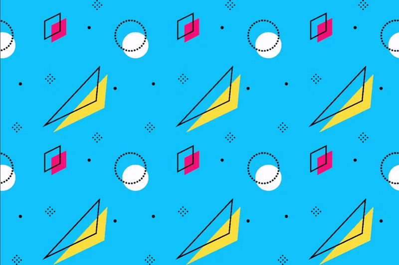 矢量几何图案背景 Vector Geometric Backgrounds 图片素材 sucaiwan.com