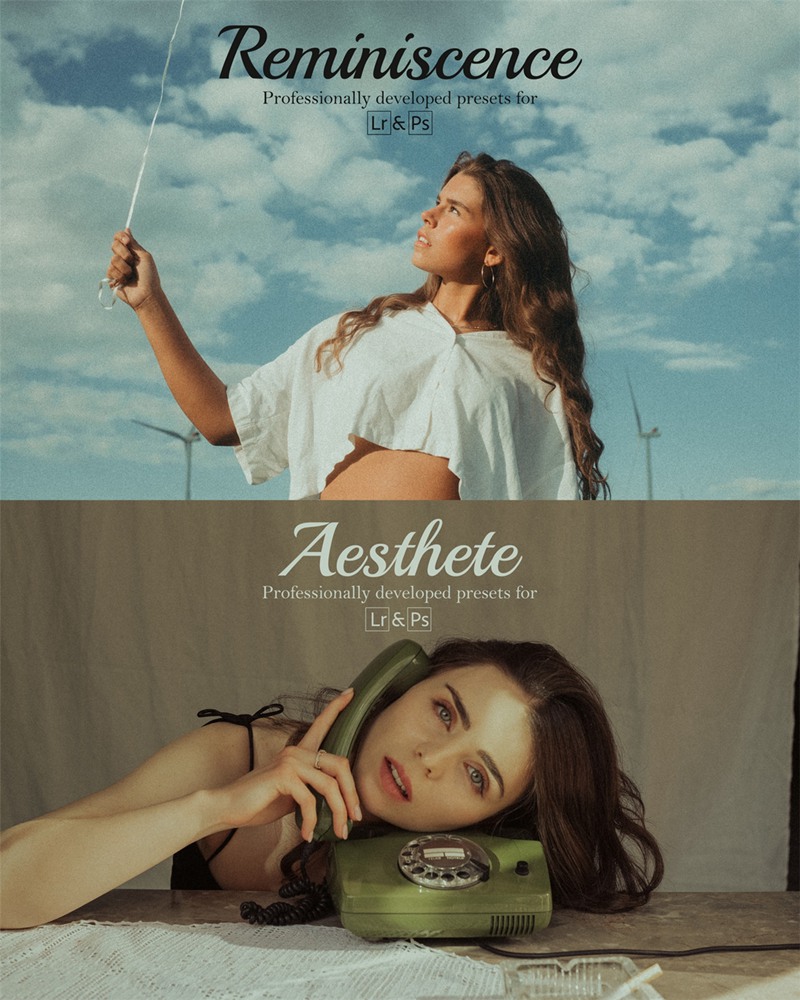 LR预设:复古怀旧风格情绪胶片电影人像摄影LR预设 插件预设 第1张-素材湾丨精选海外优质设计素材资源 LR预设:复古怀旧风格情绪胶片电影人像摄影LR预设 插件预设 sucaiwan.com