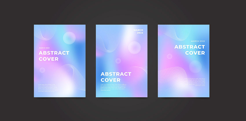 设计资源-100款创意渐变科技海报设计模板合集 设计素材 sucaiwan.com