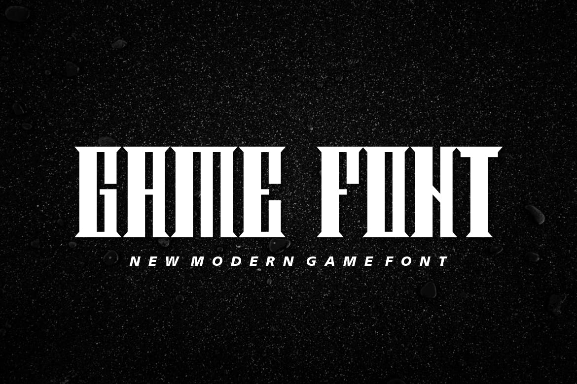 柱子风格粗体显示字体素材 Residenis Font 设计素材 sucaiwan.com