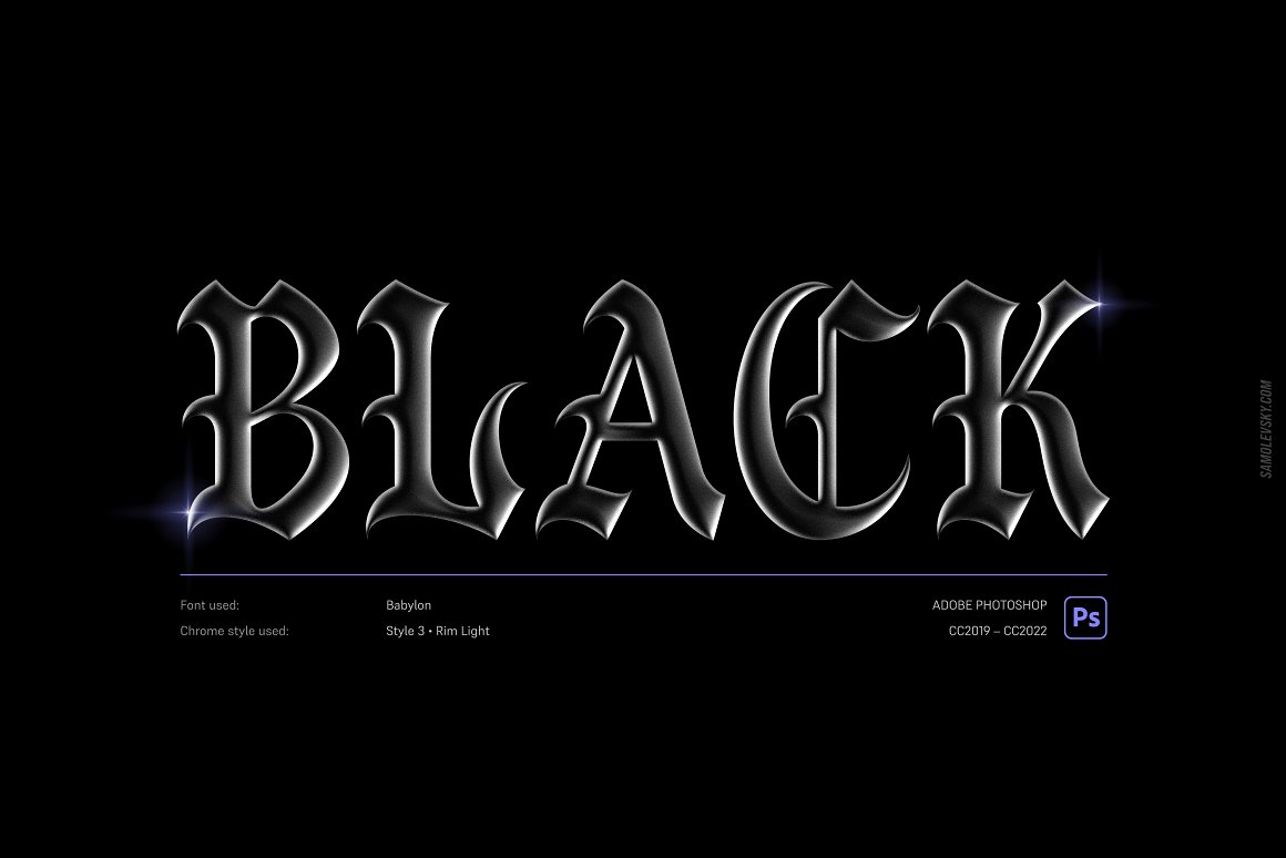 Samolevsky 新潮视觉酸性金属镀铬抽象艺术形状闪光光晕颗粒状纹理PSD模板 Chrome 3D Effect Chrome 3D Photoshop Effect + Shapes 图片素材 第8张-素材湾丨精选海外优质设计素材资源 Samolevsky 新潮视觉酸性金属镀铬抽象艺术形状闪光光晕颗粒状纹理PSD模板 Chrome 3D Effect Chrome 3D Photoshop Effect + Shapes 图片素材 sucaiwan.com