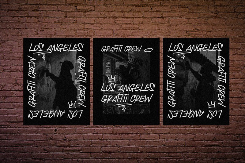 英文字体:创意涂鸦斜纹手绘毛笔标记专辑封面文字设计英文字体 The Sidestream - Graffiti Font 设计素材 第3张-素材湾丨精选海外优质设计素材资源 英文字体:创意涂鸦斜纹手绘毛笔标记专辑封面文字设计英文字体 The Sidestream - Graffiti Font 设计素材 sucaiwan.com