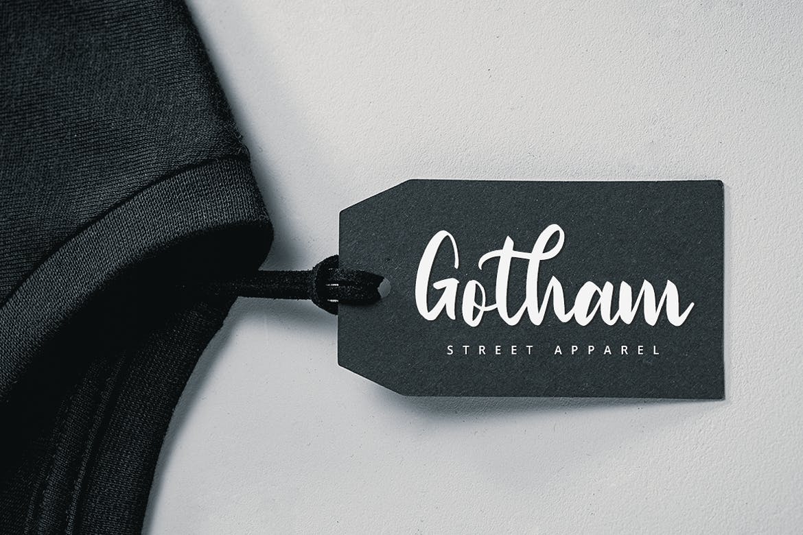 奢华潮流粗体连笔手写字体 Script Font 设计素材 sucaiwan.com