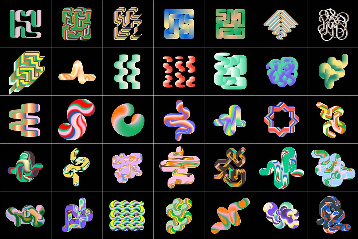 KLOROFORM 70个迷幻时髦动态渐变混合模糊噪点效果海报封面设计元素 Gradient Blend Noise Vol. 3 . 第20张-素材湾丨精选海外优质设计素材资源 KLOROFORM 70个迷幻时髦动态渐变混合模糊噪点效果海报封面设计元素 Gradient Blend Noise Vol. 3 . sucaiwan.com