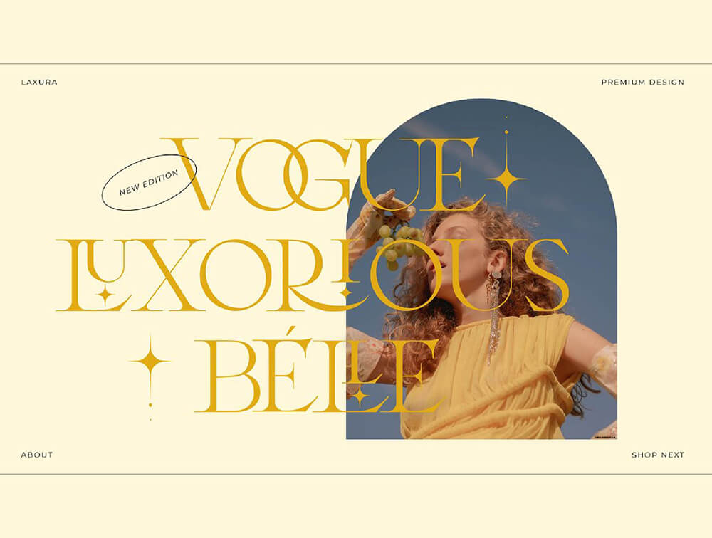 当代复古衬线字体 设计素材 sucaiwan.com