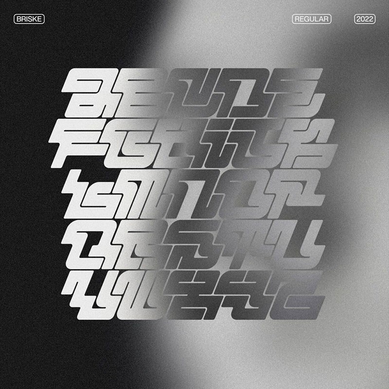 22款未来感科幻机甲风格的英文字体合集 设计素材 sucaiwan.com