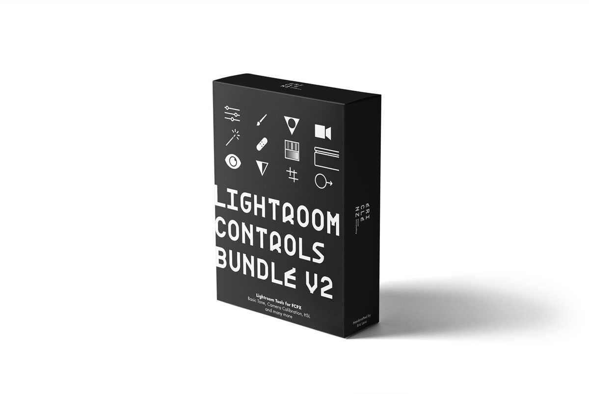 FCPX插件：仿LR色相饱和度白平衡色彩校正HSL视频调色插件 Lightroom Controls Bundle for FCPX V2.3 插件预设 sucaiwan.com