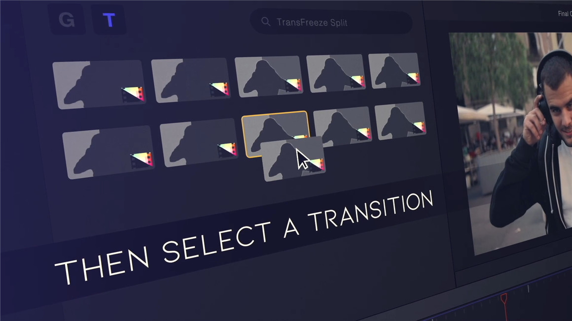 FCPX插件:冻结帧定格切割剪切画面效果转场动画插件 Pixel Film Studios TransFreeze 插件预设 第6张-素材湾丨精选海外优质设计素材资源 FCPX插件:冻结帧定格切割剪切画面效果转场动画插件 Pixel Film Studios TransFreeze 插件预设 sucaiwan.com