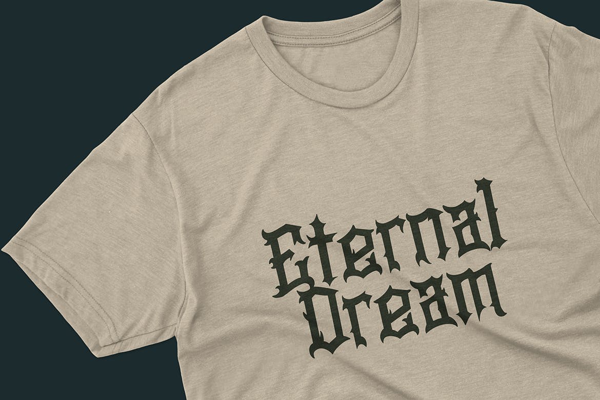 欧美复古哥特手写字体设计 Stopher – Blackletter Font 设计素材 sucaiwan.com