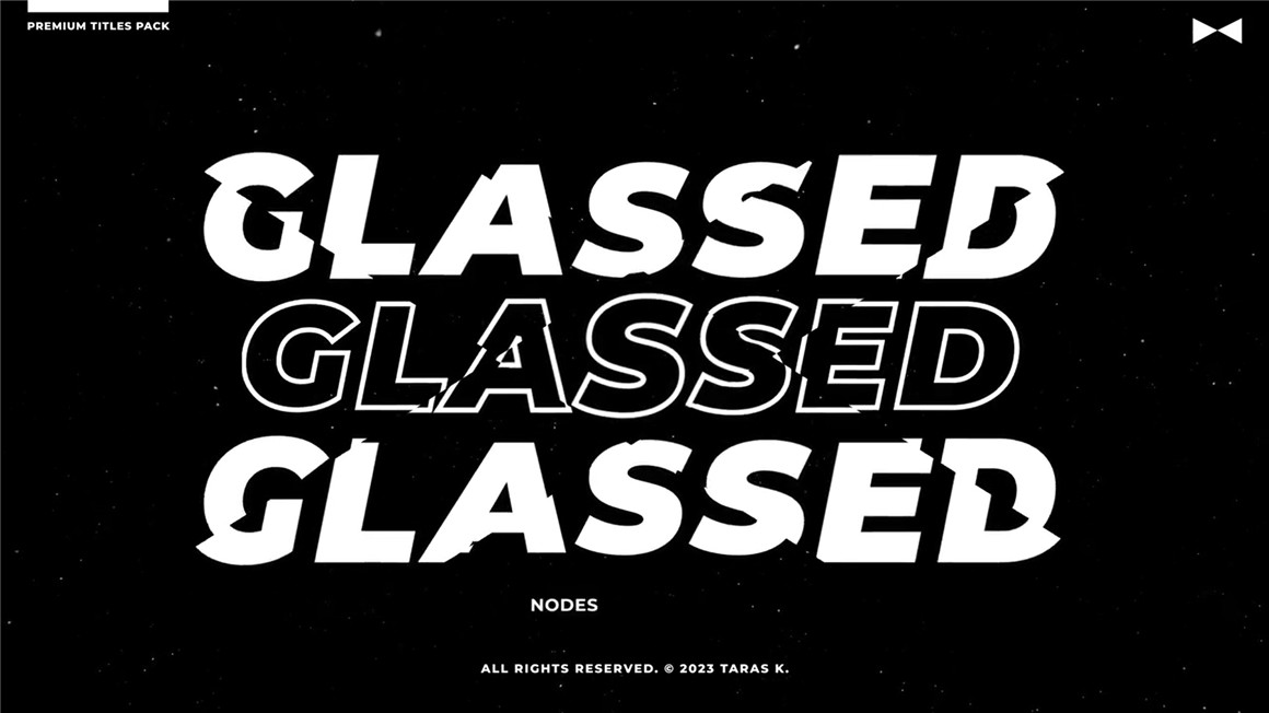 达芬奇模板：12个黑白极简切片风格动态现代标题排版包 插件预设 sucaiwan.com