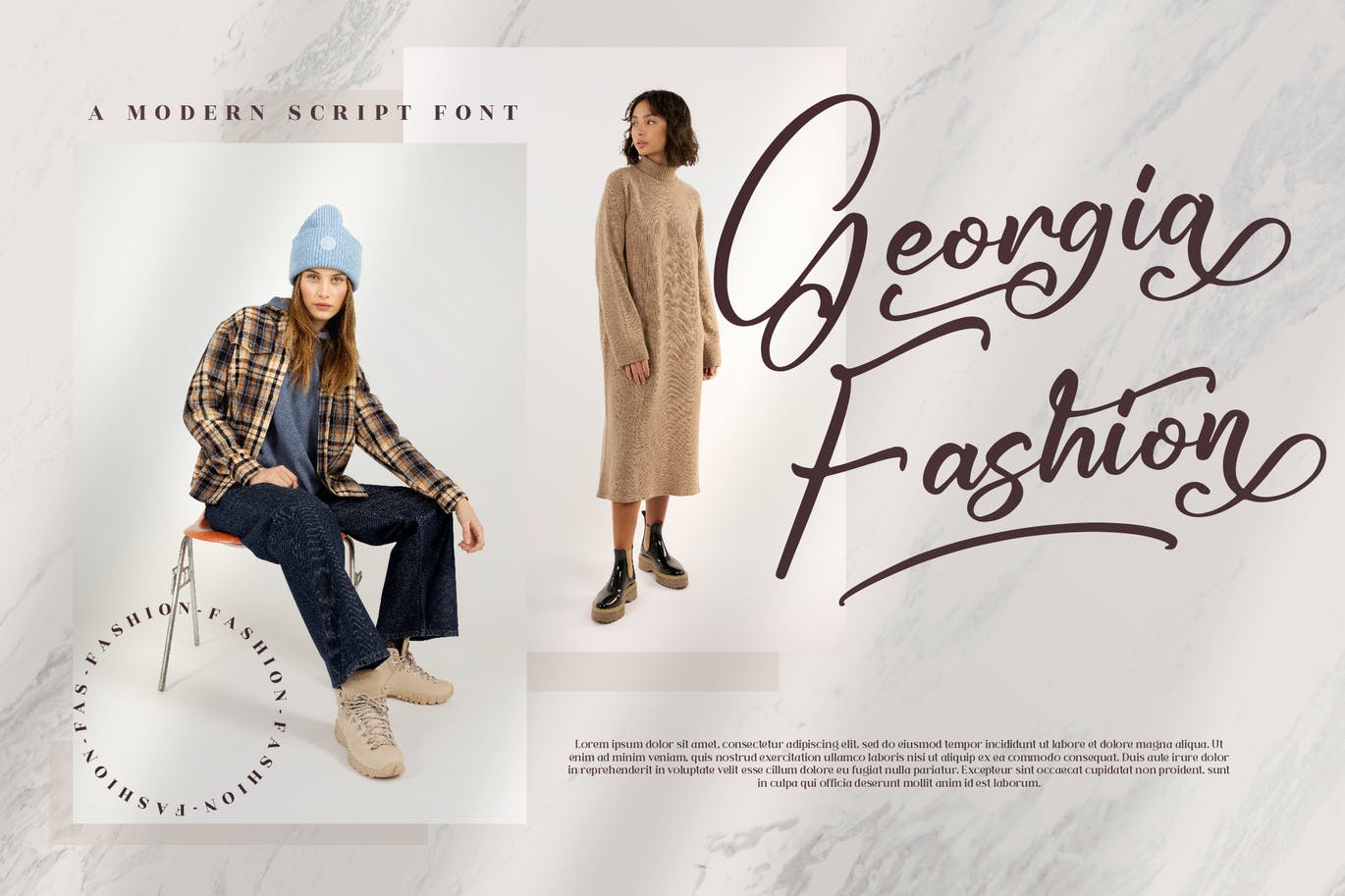 品牌推广手写脚本字体 Jhoey Washington Script Font 设计素材 sucaiwan.com