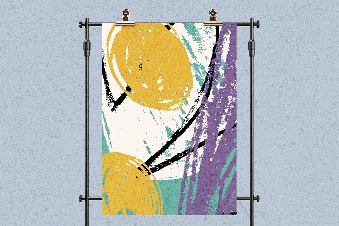 Figurá 75个抽象俏皮粗糙质感墨水画笔粉彩形状笔刷+背景纹理 75 Abstract Shapes + Brushes 图片素材 第8张-素材湾丨精选海外优质设计素材资源 Figurá 75个抽象俏皮粗糙质感墨水画笔粉彩形状笔刷+背景纹理 75 Abstract Shapes + Brushes 图片素材 sucaiwan.com