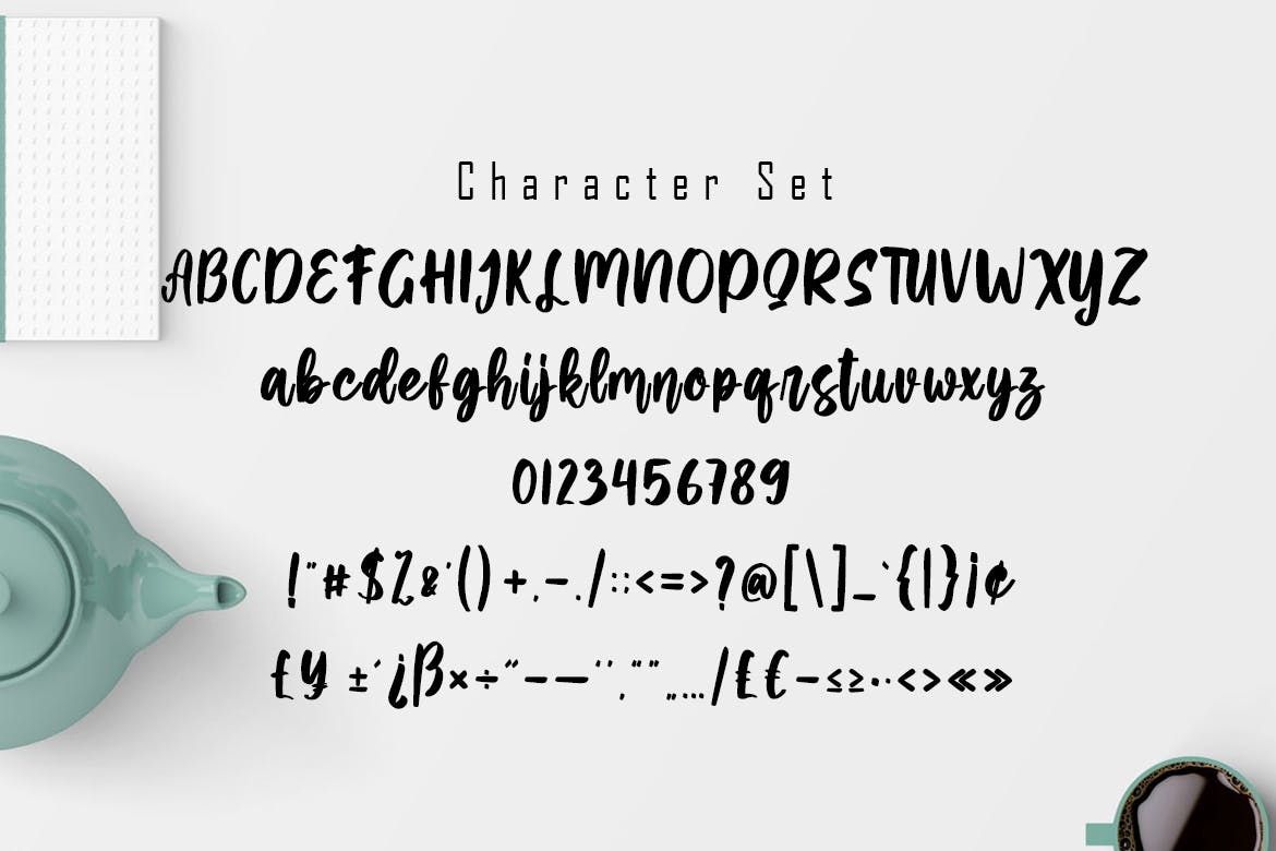 整齐现代英文手写字体合集 Jartails – Modern Calligraphy Font 设计素材 sucaiwan.com