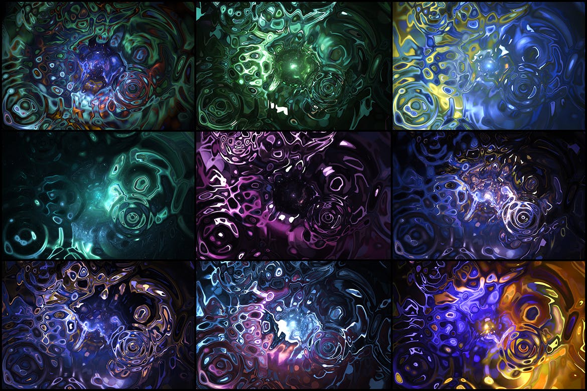 50个流体抽象背景素材v2 50 Abstract Backstracts – Vol. 2 图片素材 sucaiwan.com