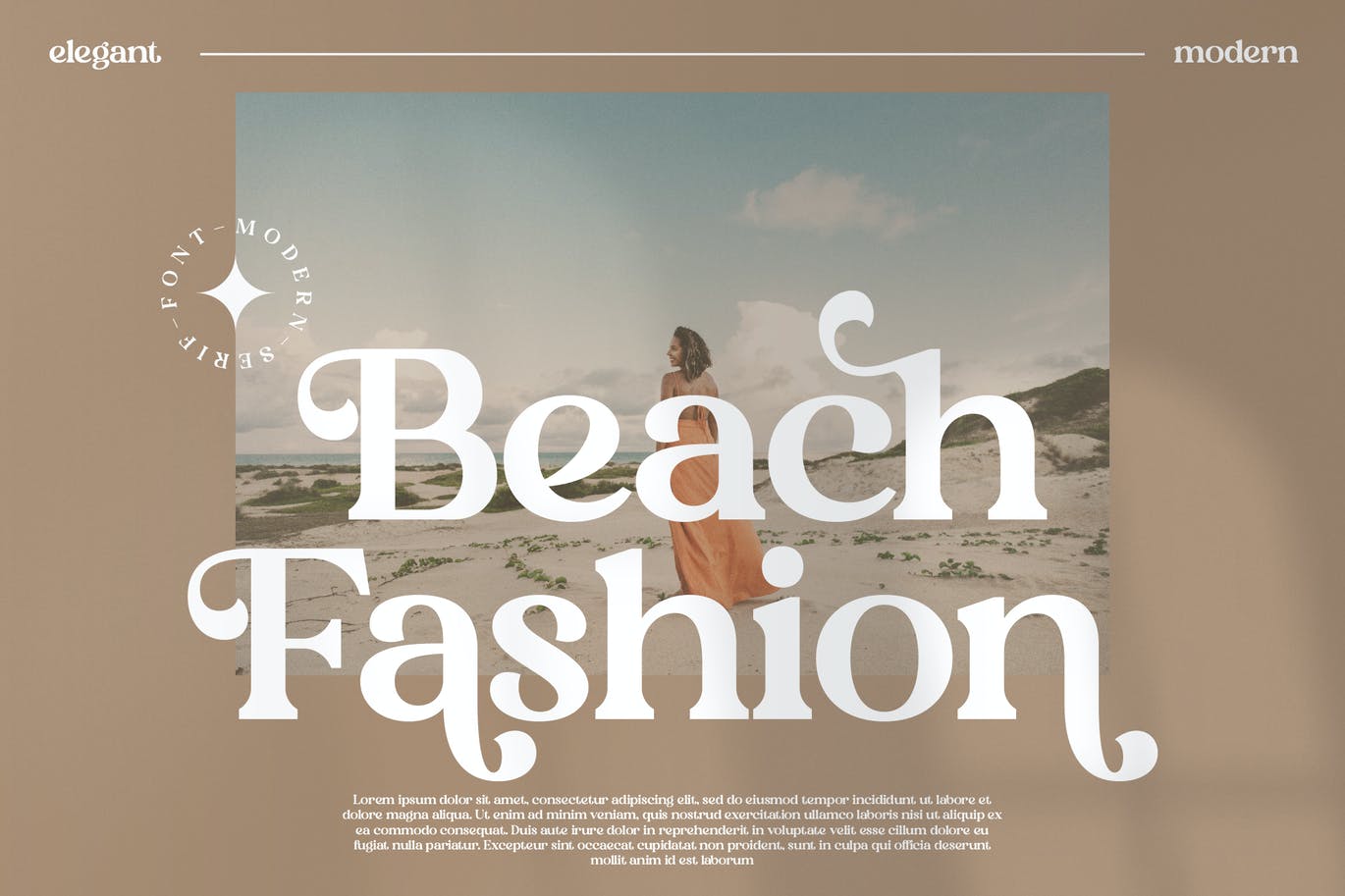 豪华品牌项目衬线字体素材 Heibird Serif Font 设计素材 sucaiwan.com