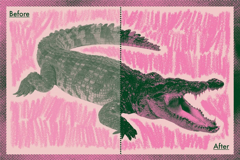 半调潮流时尚复古流行半色调图像特效样机素材国外PSD设计模板 Halftone Zine Machine PSD Action . 第8张-素材湾丨精选海外优质设计素材资源 半调潮流时尚复古流行半色调图像特效样机素材国外PSD设计模板 Halftone Zine Machine PSD Action . sucaiwan.com