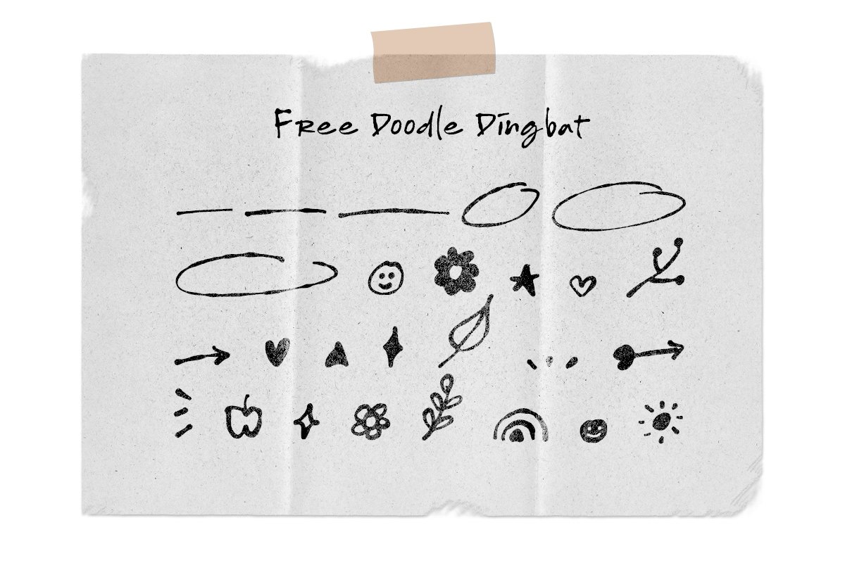 英文字体:趣味俏皮有趣的涂鸦图形字体和英文手写字体 Bitter & Sour 设计素材 第6张-素材湾丨精选海外优质设计素材资源 英文字体:趣味俏皮有趣的涂鸦图形字体和英文手写字体 Bitter & Sour 设计素材 sucaiwan.com