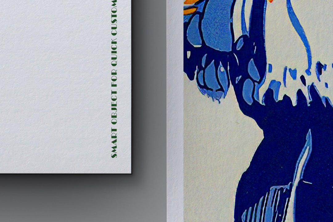 横向垂直A4海报传单印刷品样机psd模板 Flyer Mockup A4 Horizontal Vertical 样机素材 sucaiwan.com