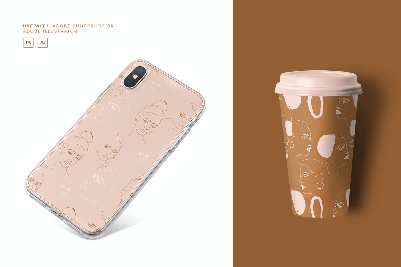 女性主题图案和插画集合 Women Patterns & Illustration Prints 图片素材 sucaiwan.com