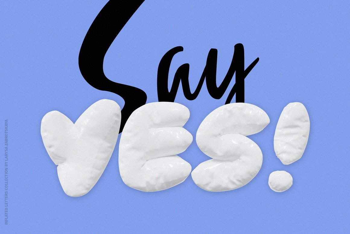 240多个趣味卡通3D渲染Y2K铝箔质感金属气球镀铬英文字母PNG元素设计套装 3D Inflated Type – Letters Numbers 设计素材 第13张-素材湾丨精选海外优质设计素材资源 240多个趣味卡通3D渲染Y2K铝箔质感金属气球镀铬英文字母PNG元素设计套装 3D Inflated Type – Letters Numbers 设计素材 sucaiwan.com