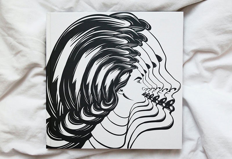 超现实女性肖像艺术版画和背景图案，AI源文件 图片素材 sucaiwan.com