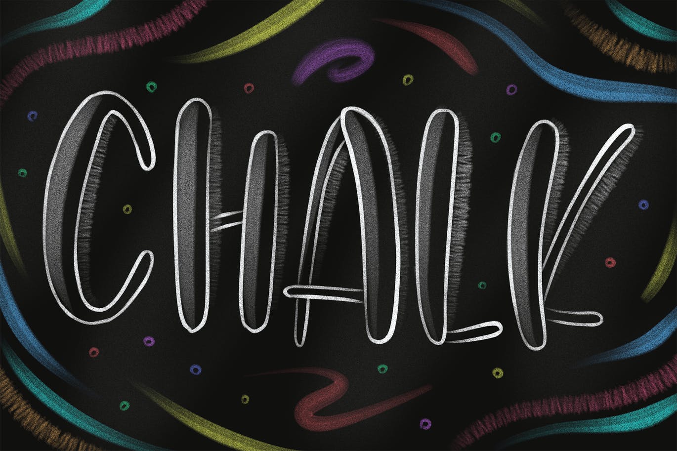 粉笔效果Procreate笔刷素材 Chalk Procreate Brushes 笔刷资源 sucaiwan.com