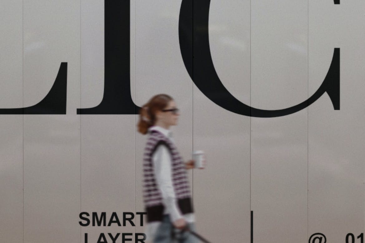 道路墙壁Banner广告样机图psd模板 City Banner Mockup 样机素材 sucaiwan.com