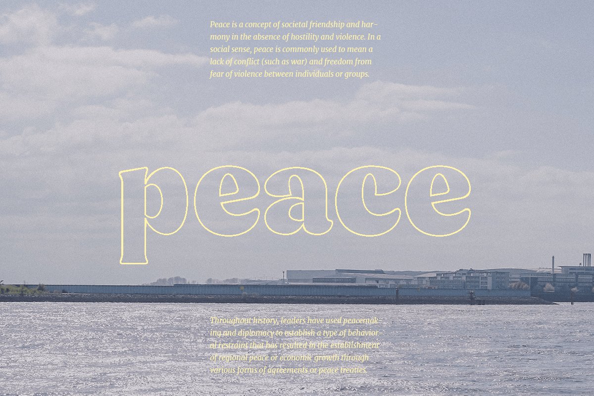 英文字体：优雅复古美学英文杂志海报衬线字体 Minya - Retro Font 设计素材 sucaiwan.com