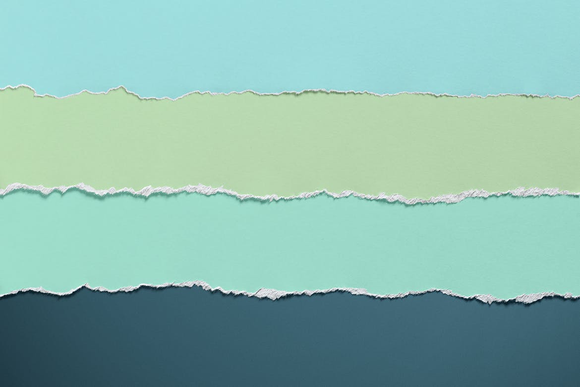 12个高分辨率透明的撕纸合集 12 Isolated Paper Rips 图片素材 sucaiwan.com