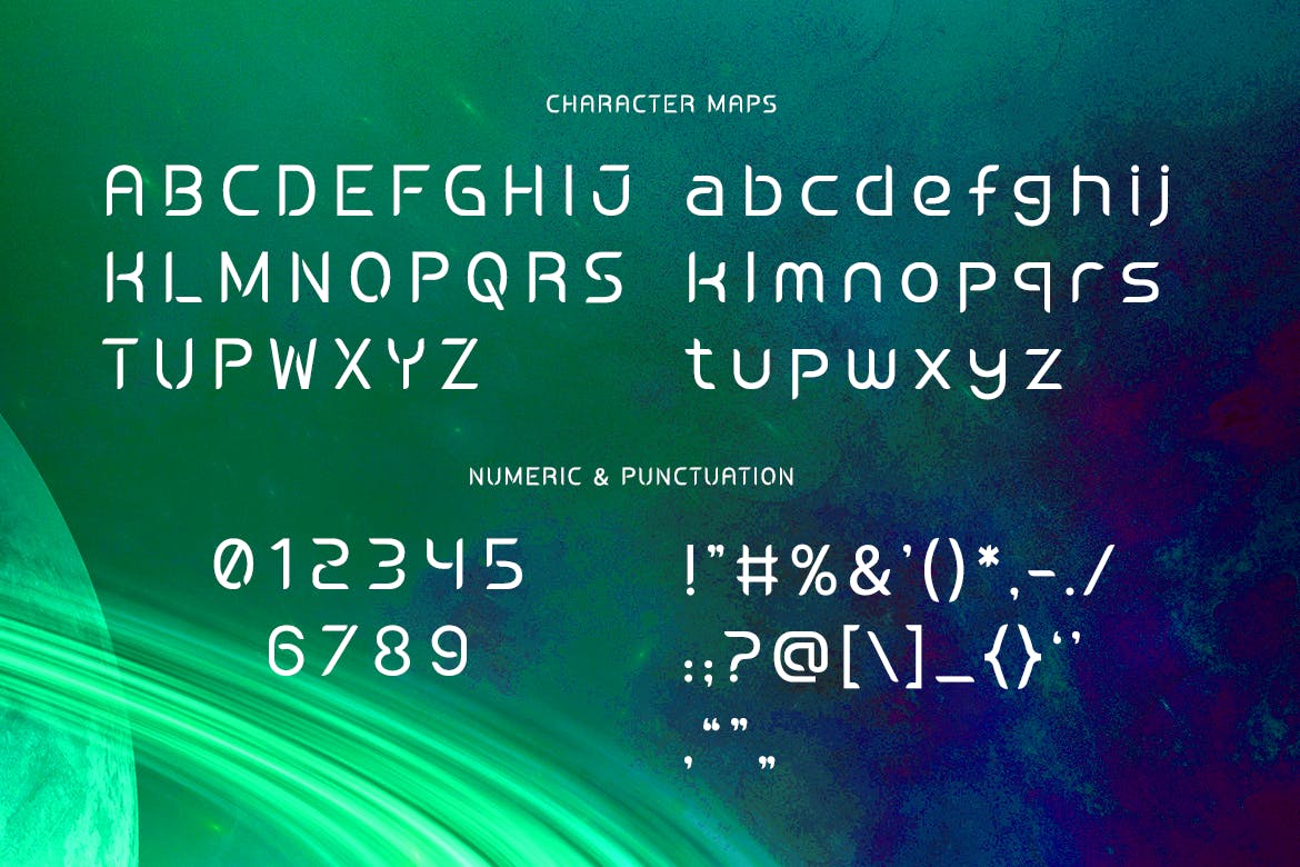 科技海报未来科技字体素材 Linkspace – Futuristic Techno Font 设计素材 sucaiwan.com