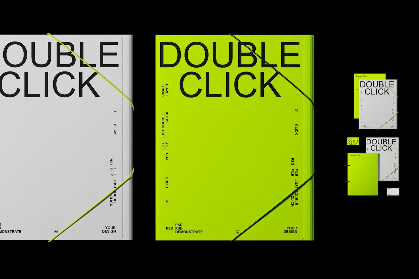 品牌形象VI展示样机套装 Brand Identity Mockup Set 样机素材 sucaiwan.com