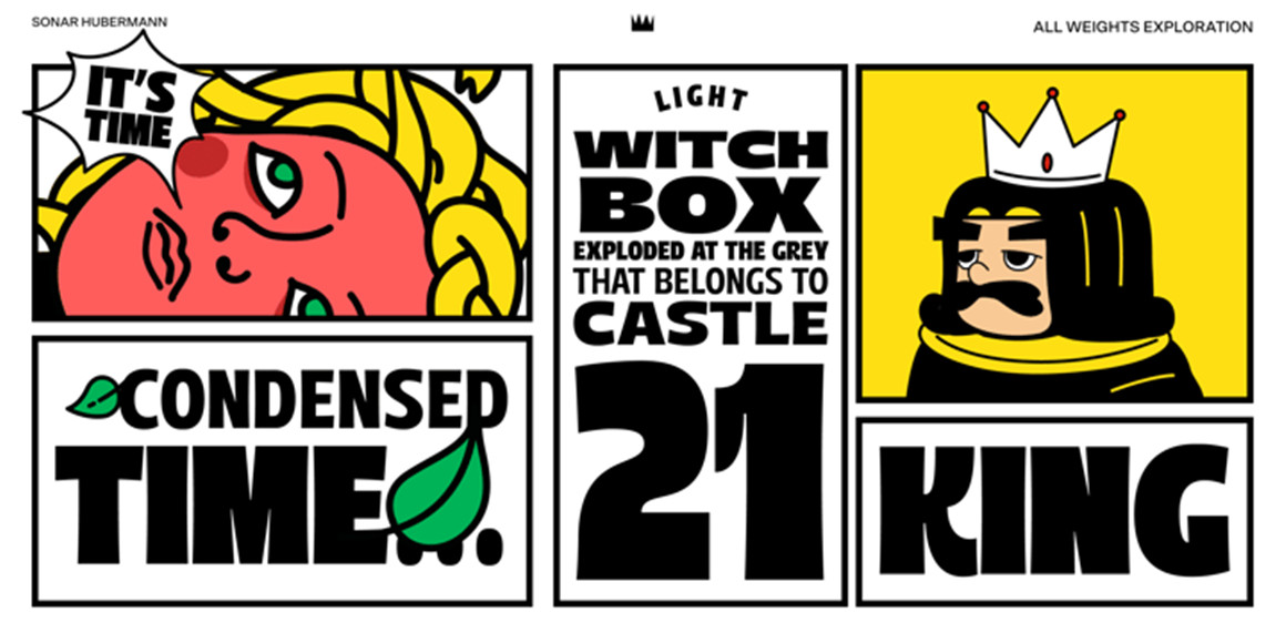 时尚趣味浓缩电影海报标题品牌logo设计无衬线英文字体设计素材包 Saint Regus Font Family 设计素材 sucaiwan.com