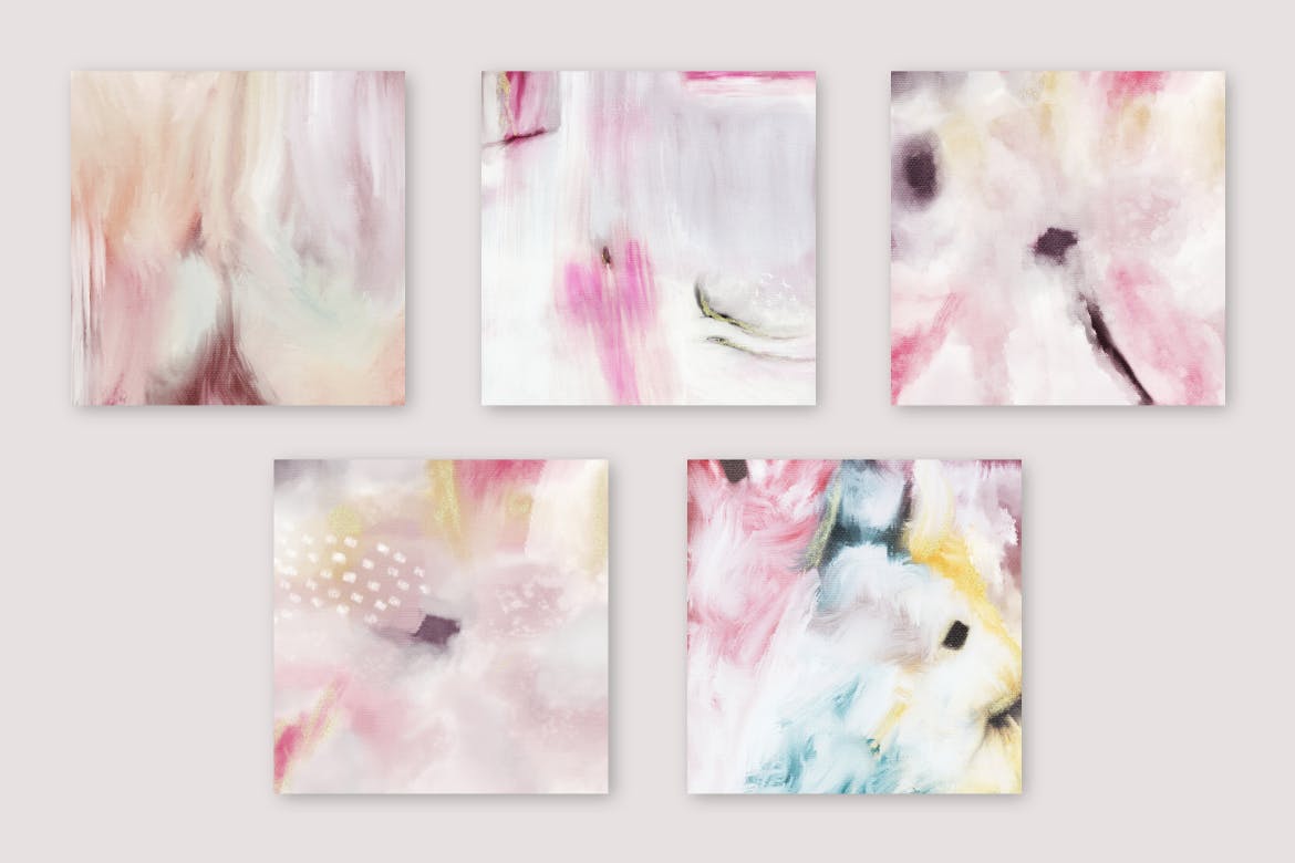 神秘混合抽象绘画JPG背景 Mystic Medley Abstract Painterly JPG Backgrounds 图片素材 sucaiwan.com