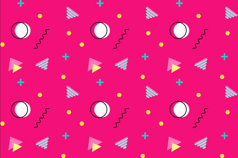 矢量几何图案背景 Vector Geometric Backgrounds 图片素材 sucaiwan.com