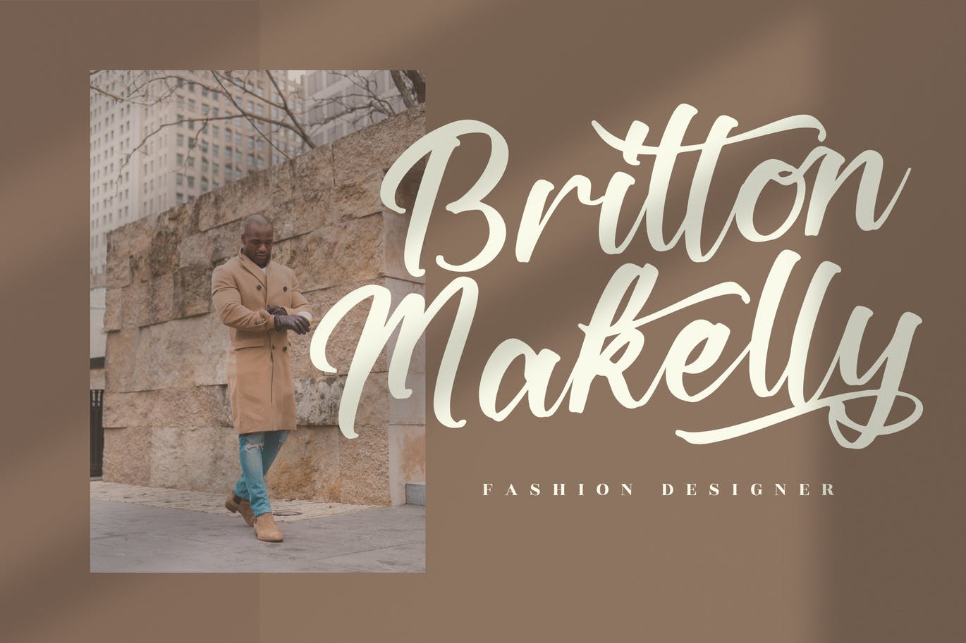 现代艺术书法字体素材 Kashmir Revenge Calligraphy Font 设计素材 sucaiwan.com