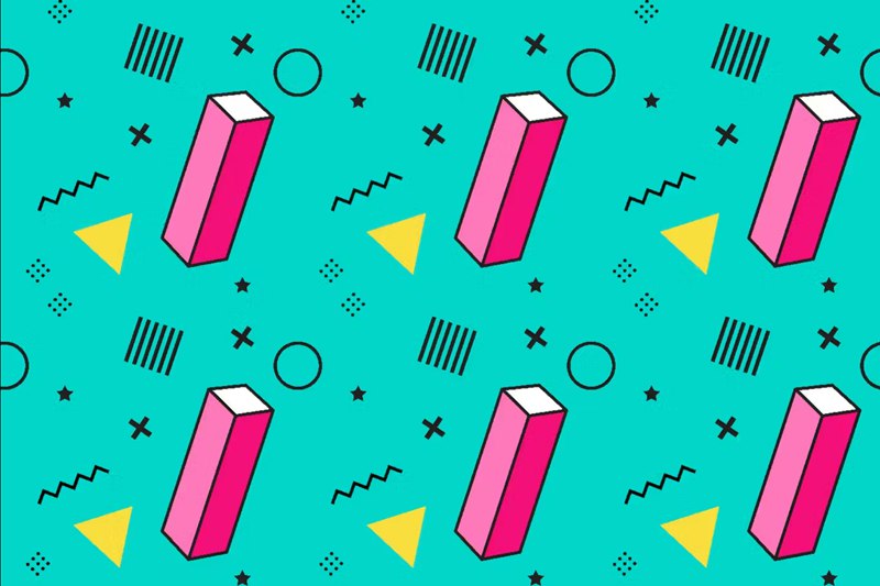 矢量几何图案背景 Vector Geometric Backgrounds 图片素材 sucaiwan.com