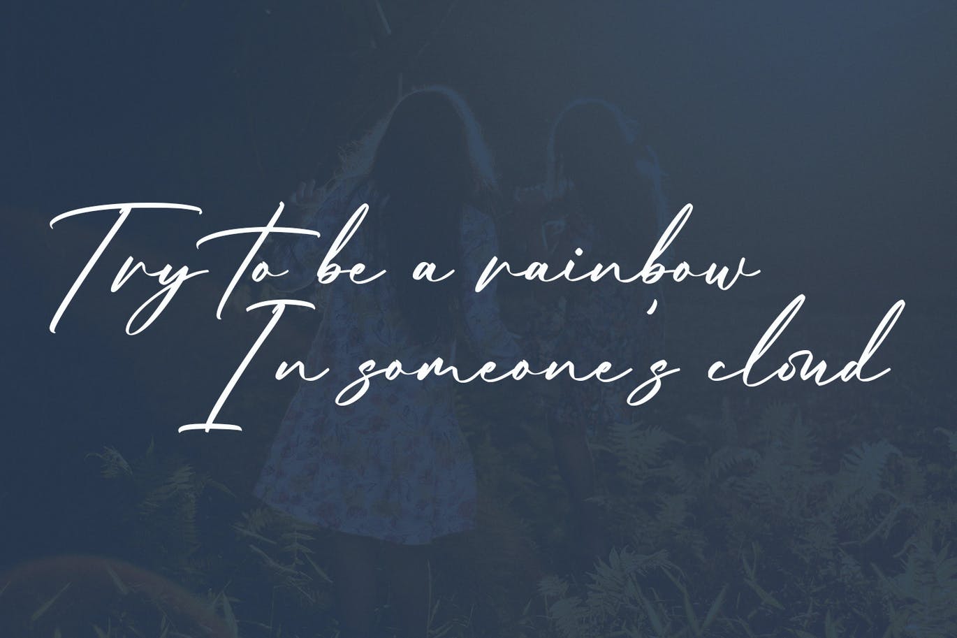 艺术签名脚本字体 Maistoray Signature Script Font 设计素材 sucaiwan.com