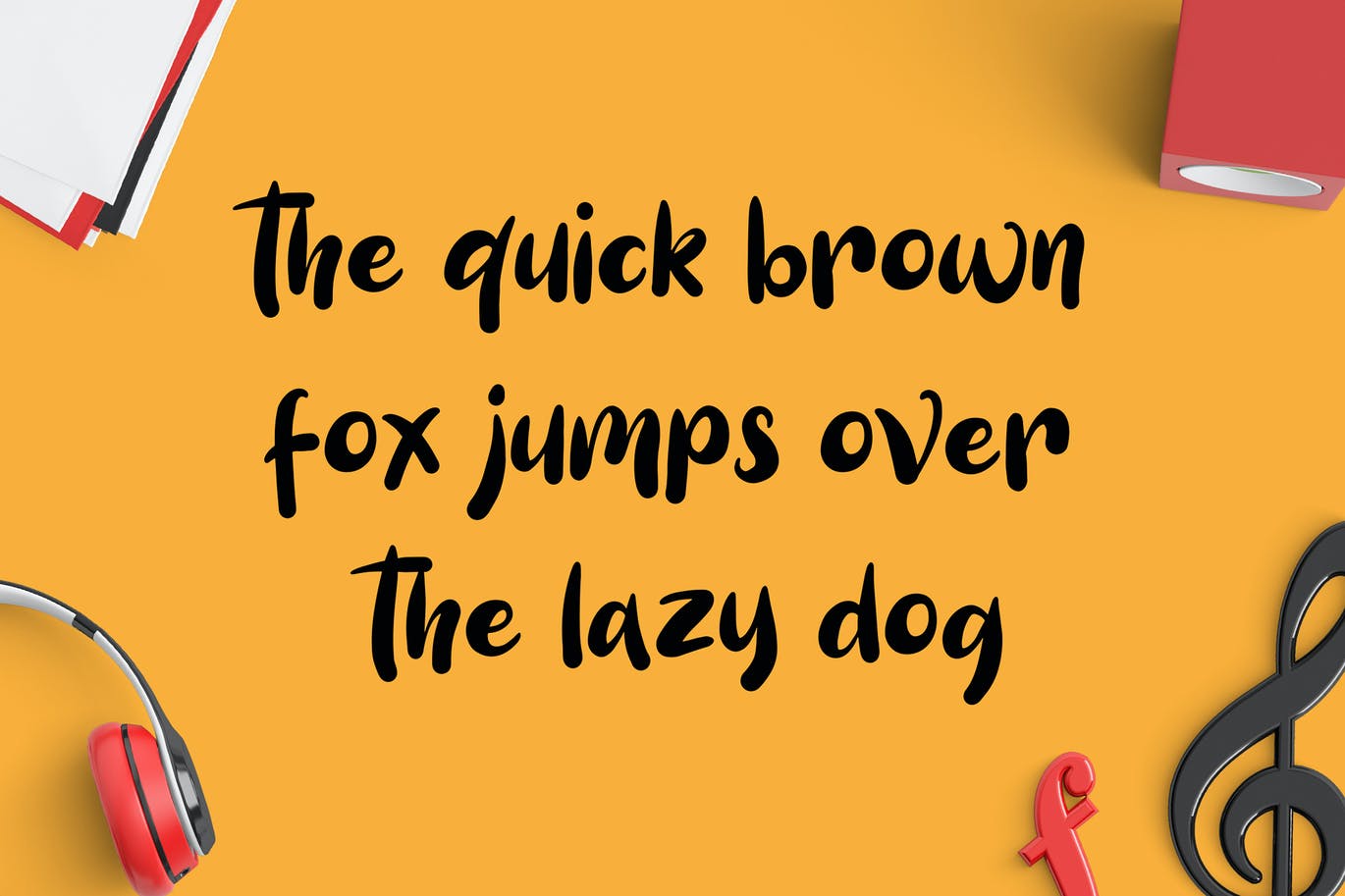 独特的手绘字体素材 Olismore Font 设计素材 sucaiwan.com