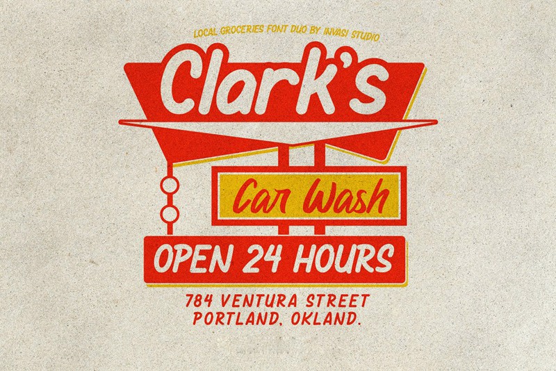 英文字体:70年代复古杂货店手绘纸质LOGO品牌包装英文字体 设计素材 第4张-素材湾丨精选海外优质设计素材资源 英文字体:70年代复古杂货店手绘纸质LOGO品牌包装英文字体 设计素材 sucaiwan.com