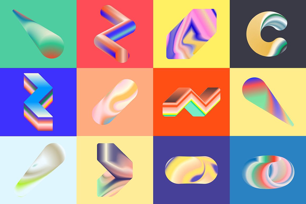 KLOROFORM 70个迷幻时髦动态渐变混合模糊噪点效果海报封面设计元素 Gradient Blend Noise Vol. 3 . 第15张-素材湾丨精选海外优质设计素材资源 KLOROFORM 70个迷幻时髦动态渐变混合模糊噪点效果海报封面设计元素 Gradient Blend Noise Vol. 3 . sucaiwan.com