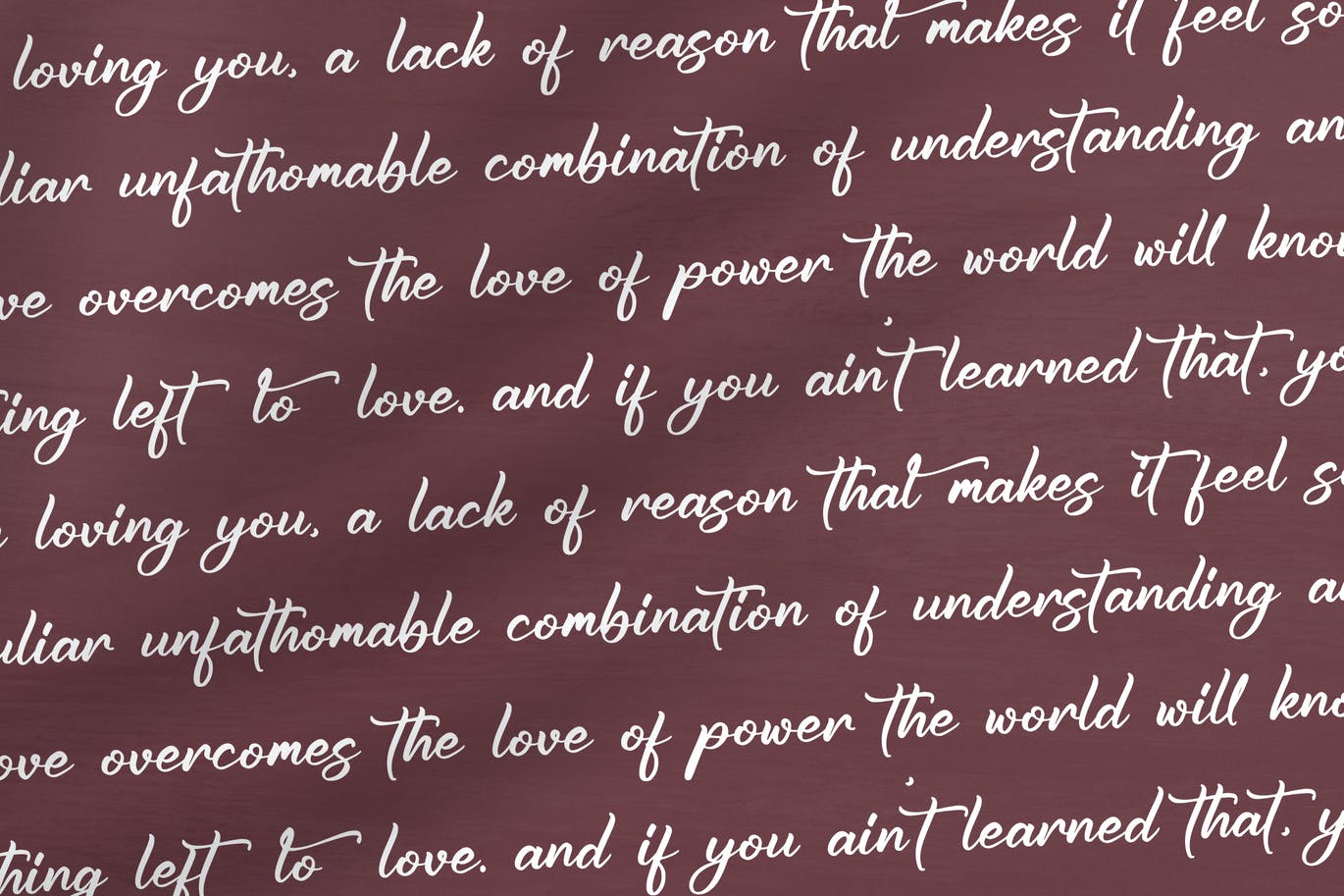 品牌推广手写脚本字体 Jhoey Washington Script Font 设计素材 sucaiwan.com