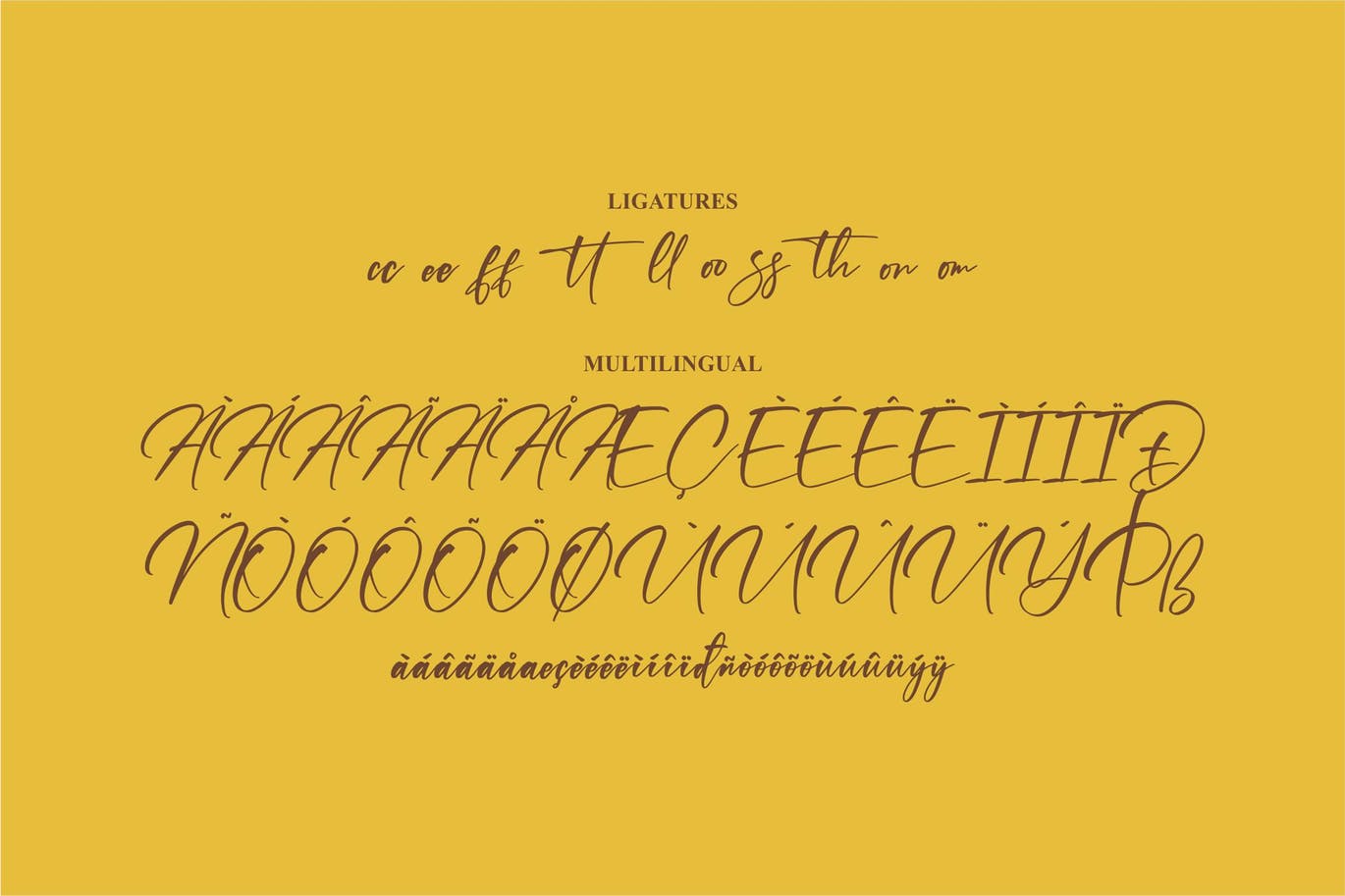 艺术个性签名字体素材 Hayrittius Signature Font 设计素材 sucaiwan.com